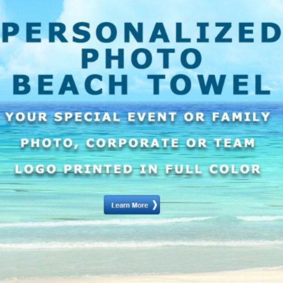 12 Personalized Beach Towels - Picture 15 of 15